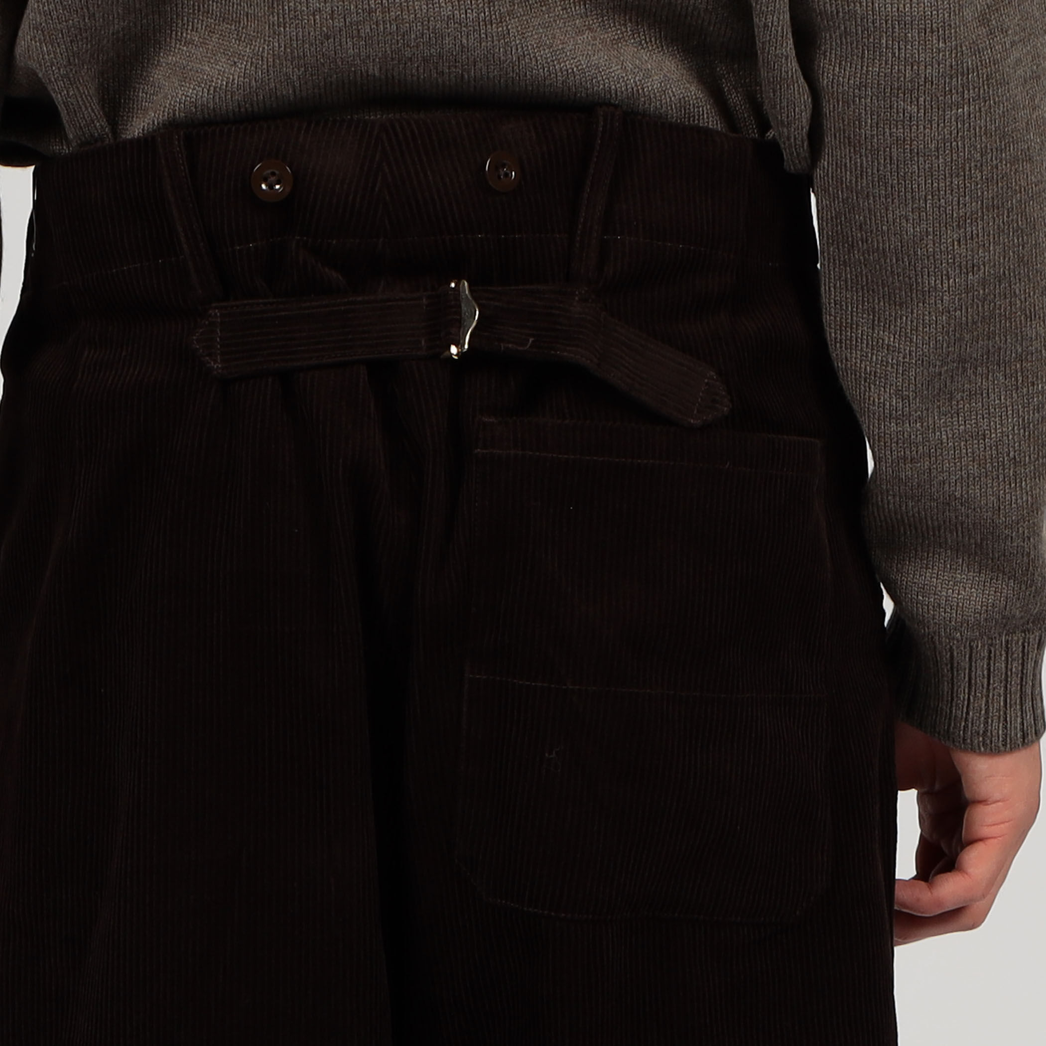 Tangent JOHAN SWEDISH CINCH BACK コーデュロイ トラウザーズ