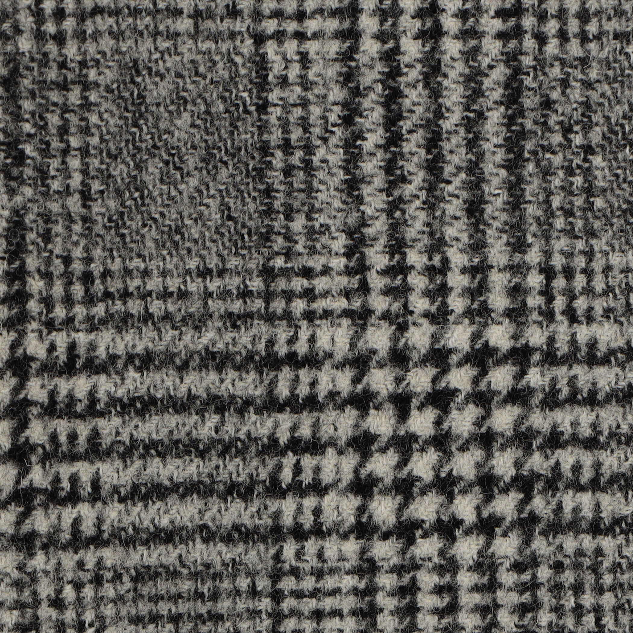 ウールカシミヤグレンチェック ダブルブレストコート