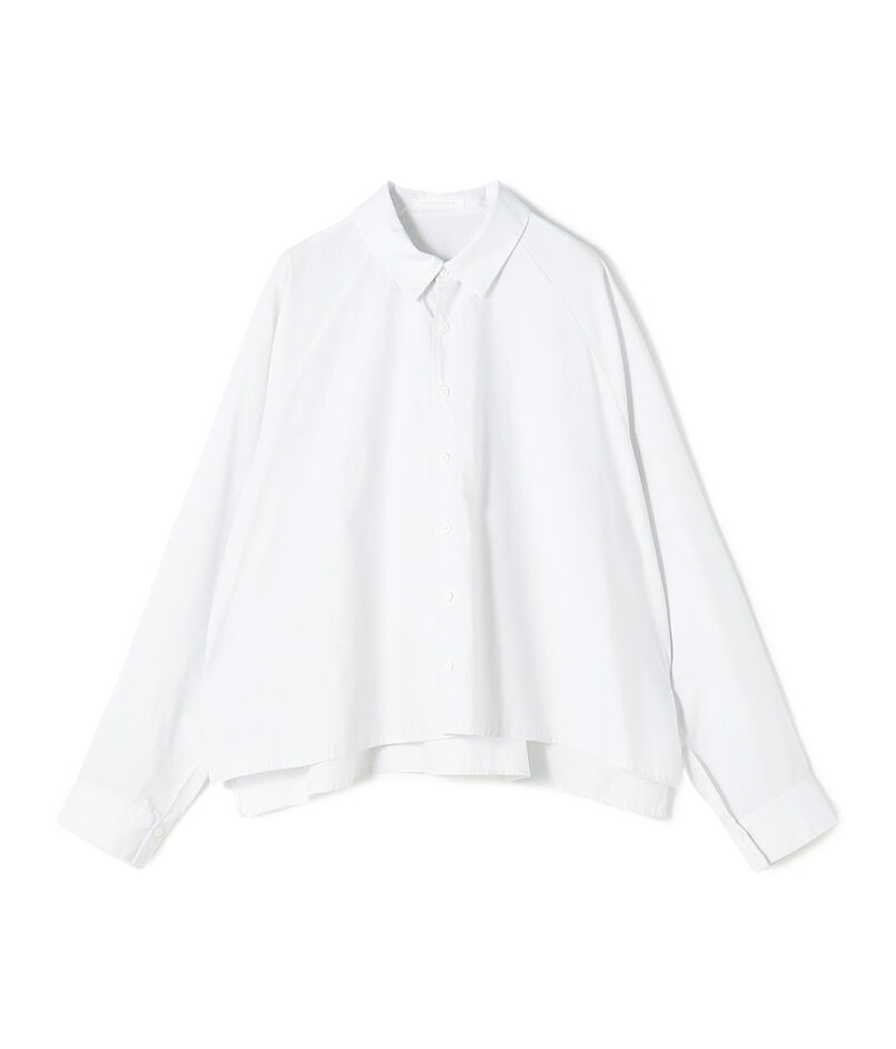 コットンタイプライター ラグランスリーブシャツ