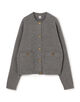 TOTEME Hammered button クルーネックカーディガン