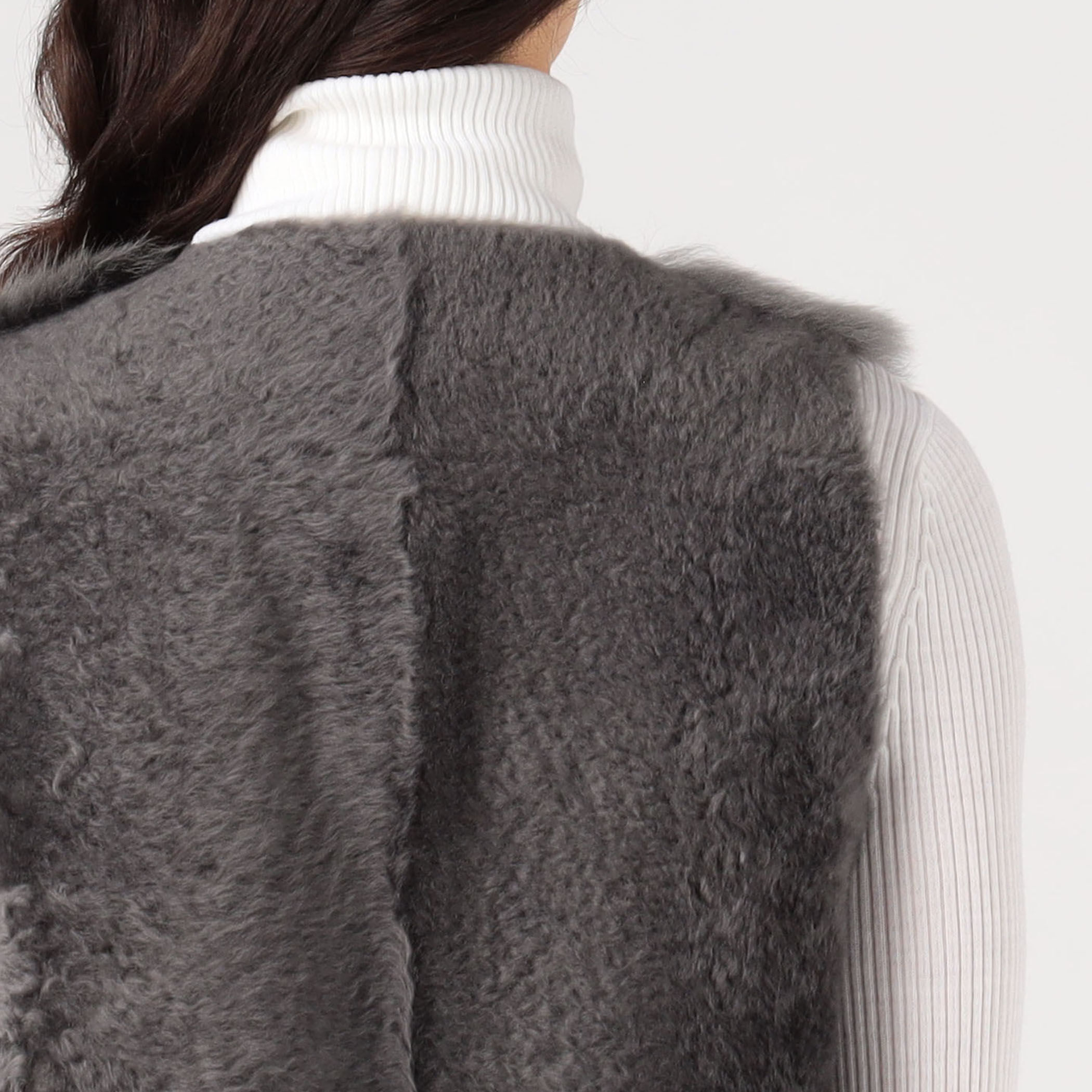 KARL DONOGHU ムートン　ジレ KARL DONOGHUE ショートムートンジレ｜トゥモローランド 公式通販