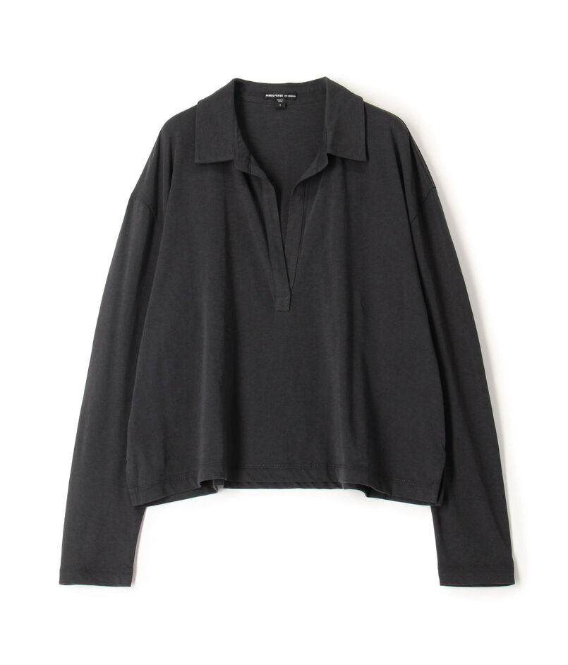 コットンジャージー ポロカラープルオーバー WCFJ3805