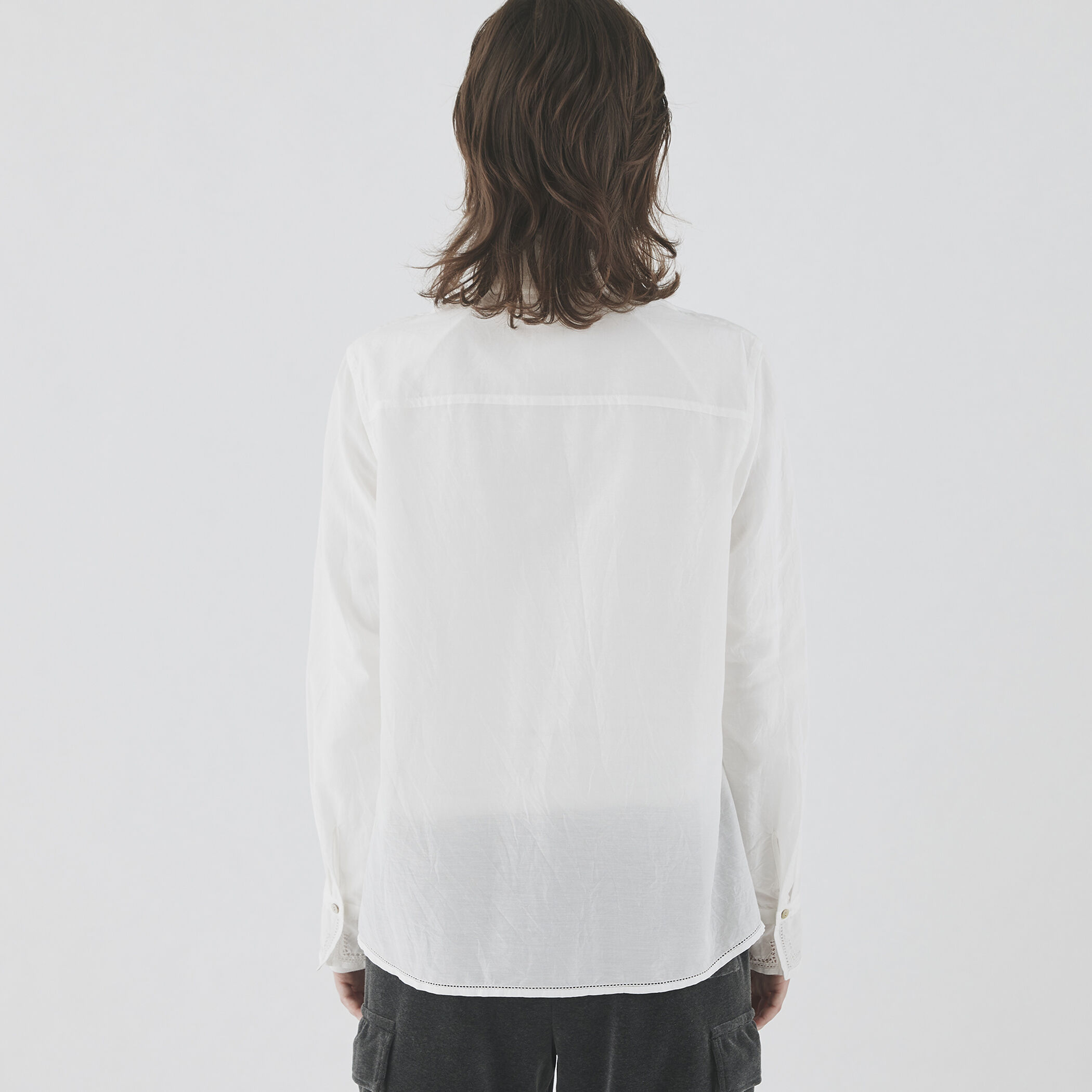 GALERIE VIE◆長袖シャツ/FREE/コットン/PNK/23-01-24-01303hn 楽天市場】GALERIE VIE ギャルリー ヴィー シャツ ブラウス