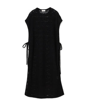 コットンナイロンファンシーヤーン ロングベスト