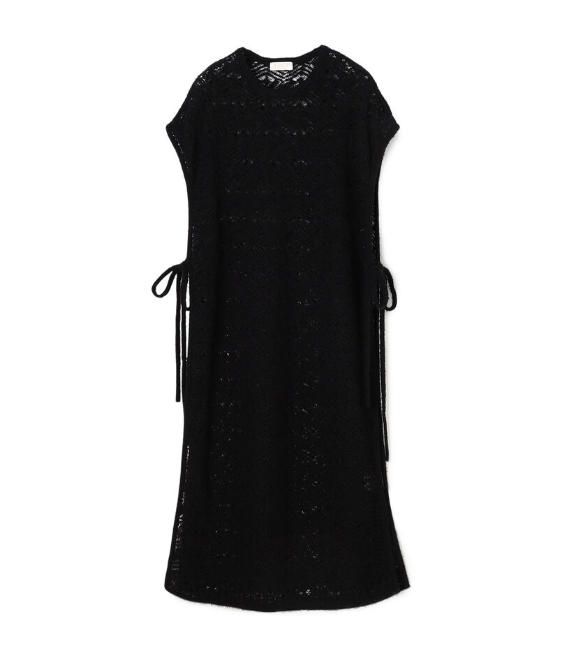 コットンナイロンファンシーヤーン ロングベスト