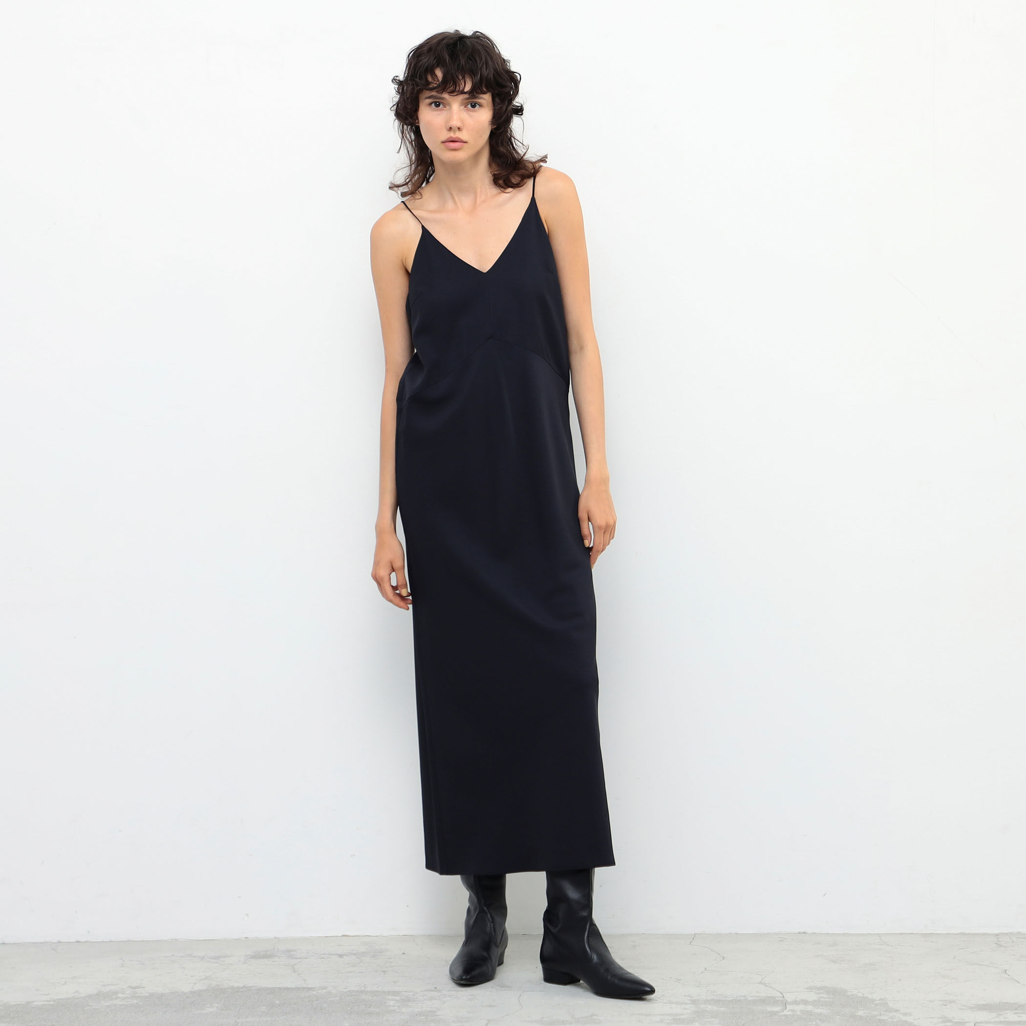 ビスコースレーヨンストレッチ キャミソールワンピース