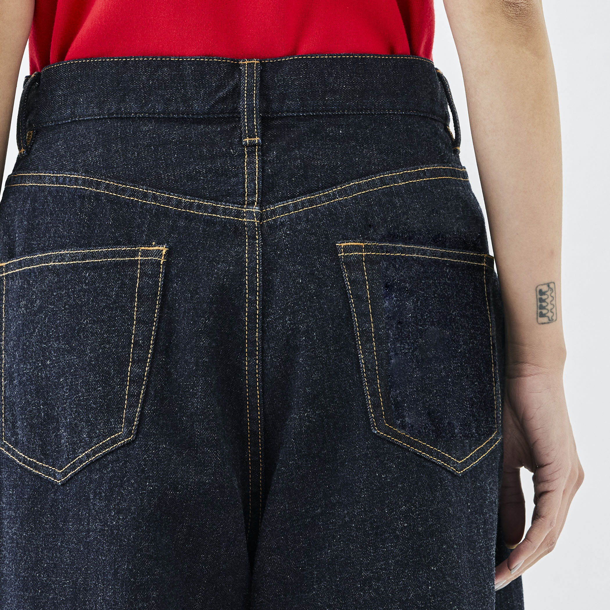 インディゴデニム ドローコードパンツ｜トゥモローランド 公式サイト