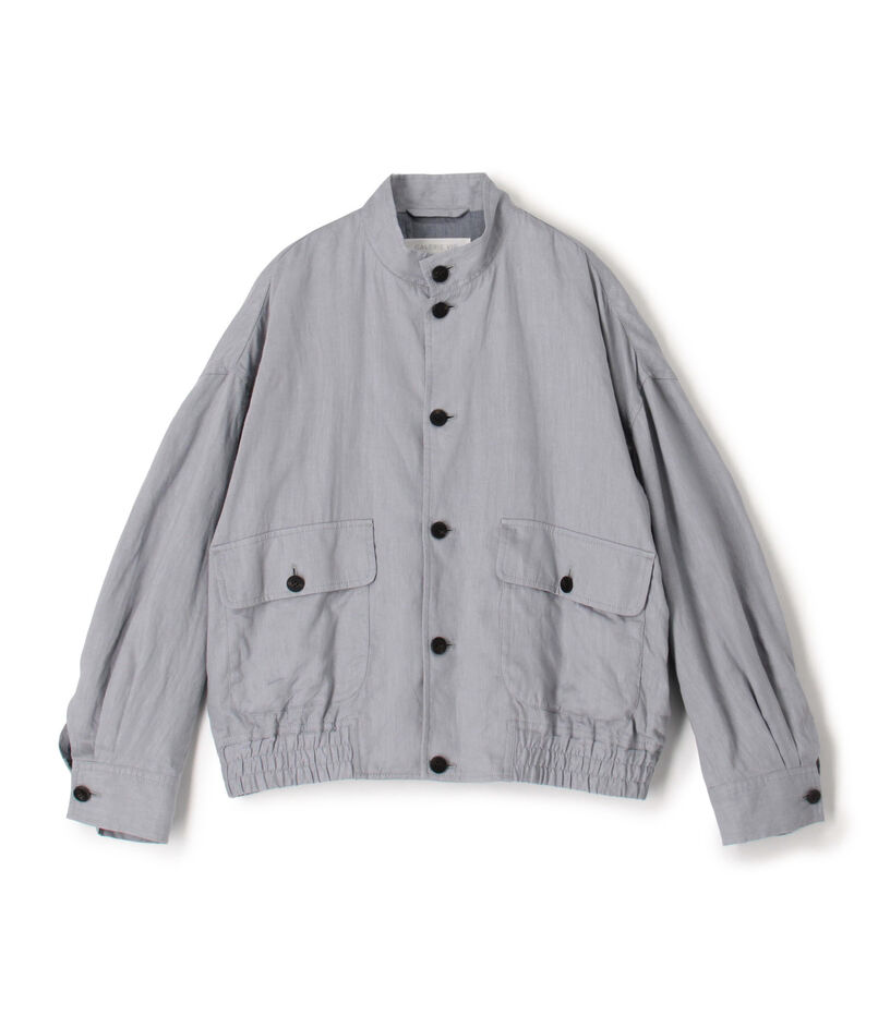 ダストリネン スタンドカラーブルゾン