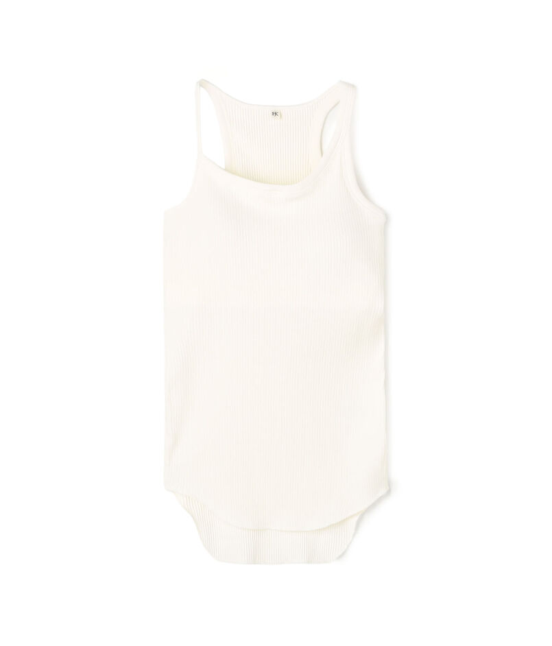 HAKUJI  コットン アシンメトリータンクトップ