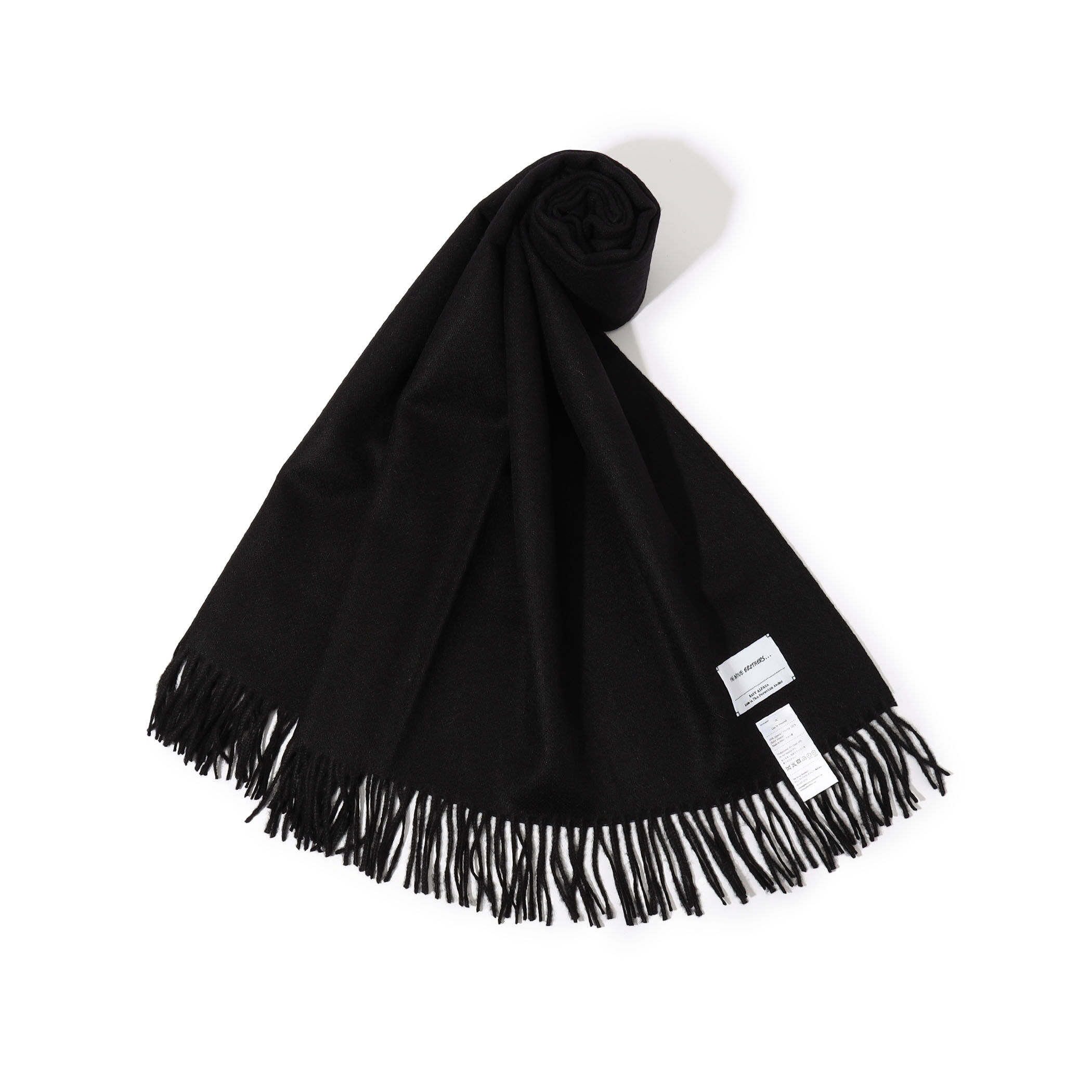 THE INOUE BROTHERS／Multi Coloured Stole／Black | BONDO／ボンド