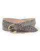 LEFIJE CROC ROUND レザーベルト