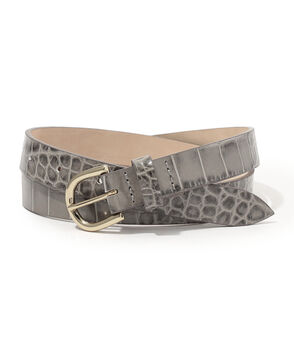 LEFIJE CROC ROUND レザーベルト