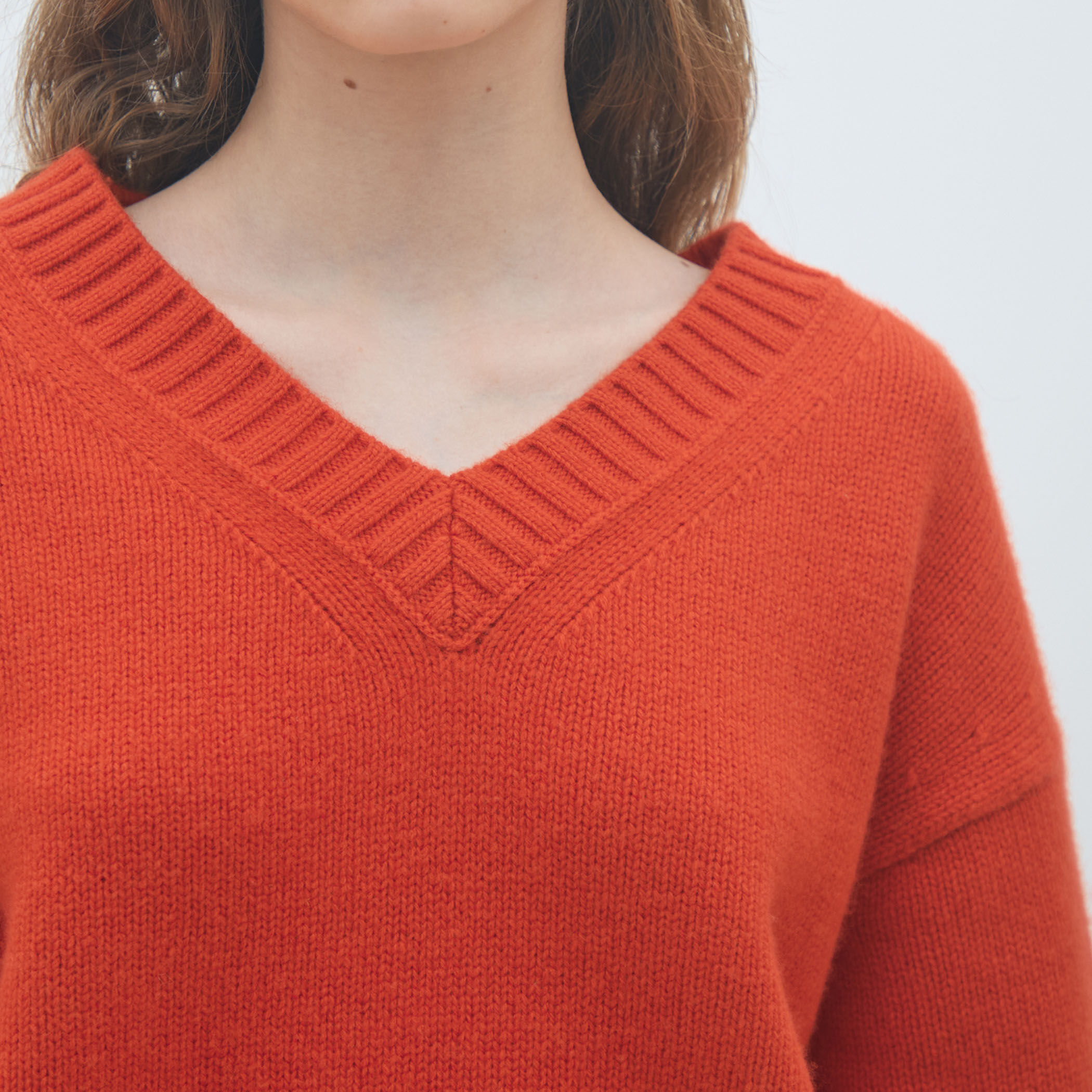 ラムカシミヤ Vネックプルオーバー｜トゥモローランド 公式通販