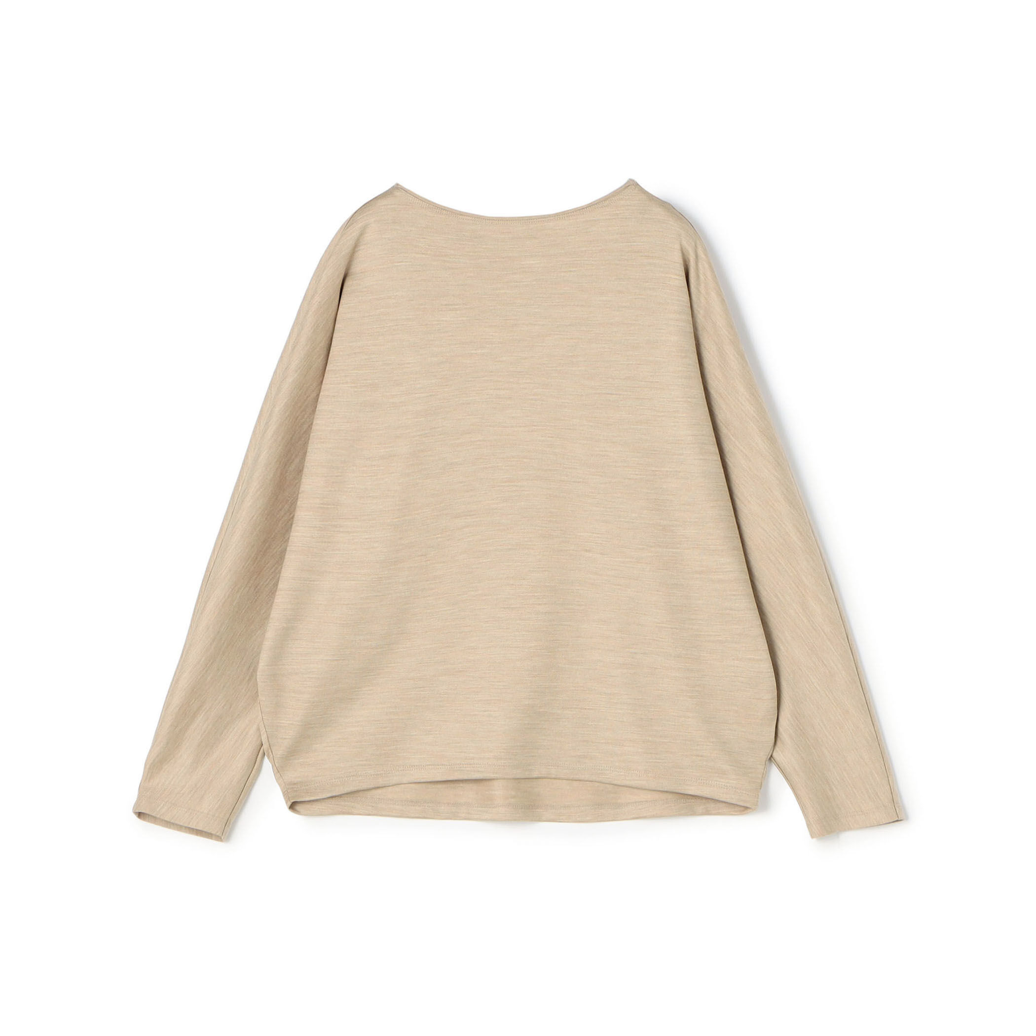 ウォッシャブルウールジャージー ドルマンスリーブプルオーバー