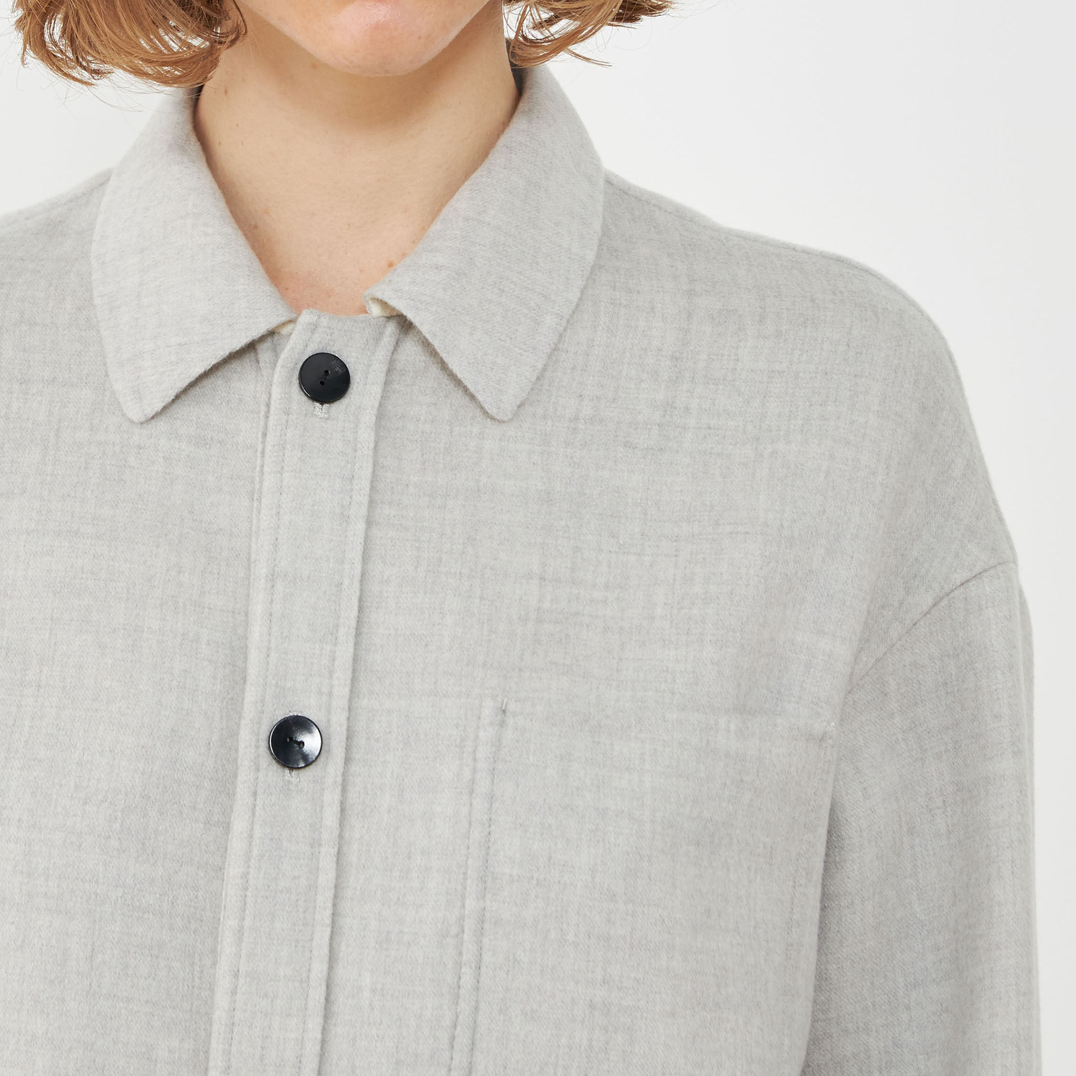 エアーダブルフェイス オーバーシャツブルゾン｜トゥモローランド 公式通販