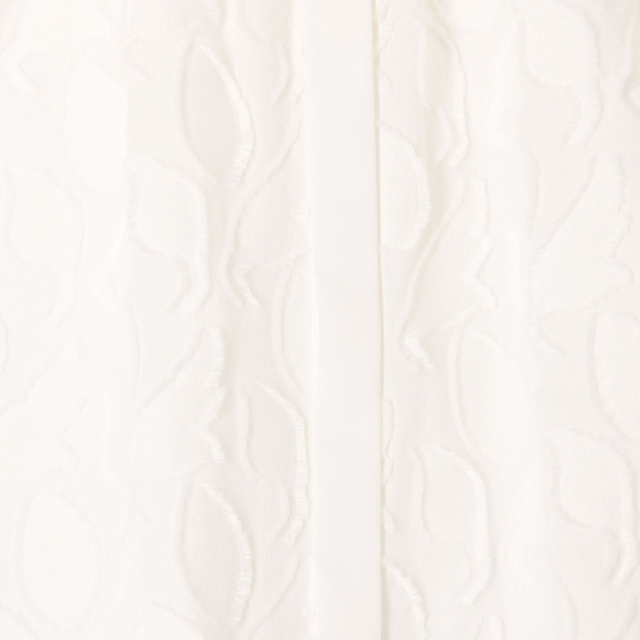 リーフカットジャカード コンビネーションブラウス