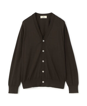 シーアイランドコットン Vネックカーディガン