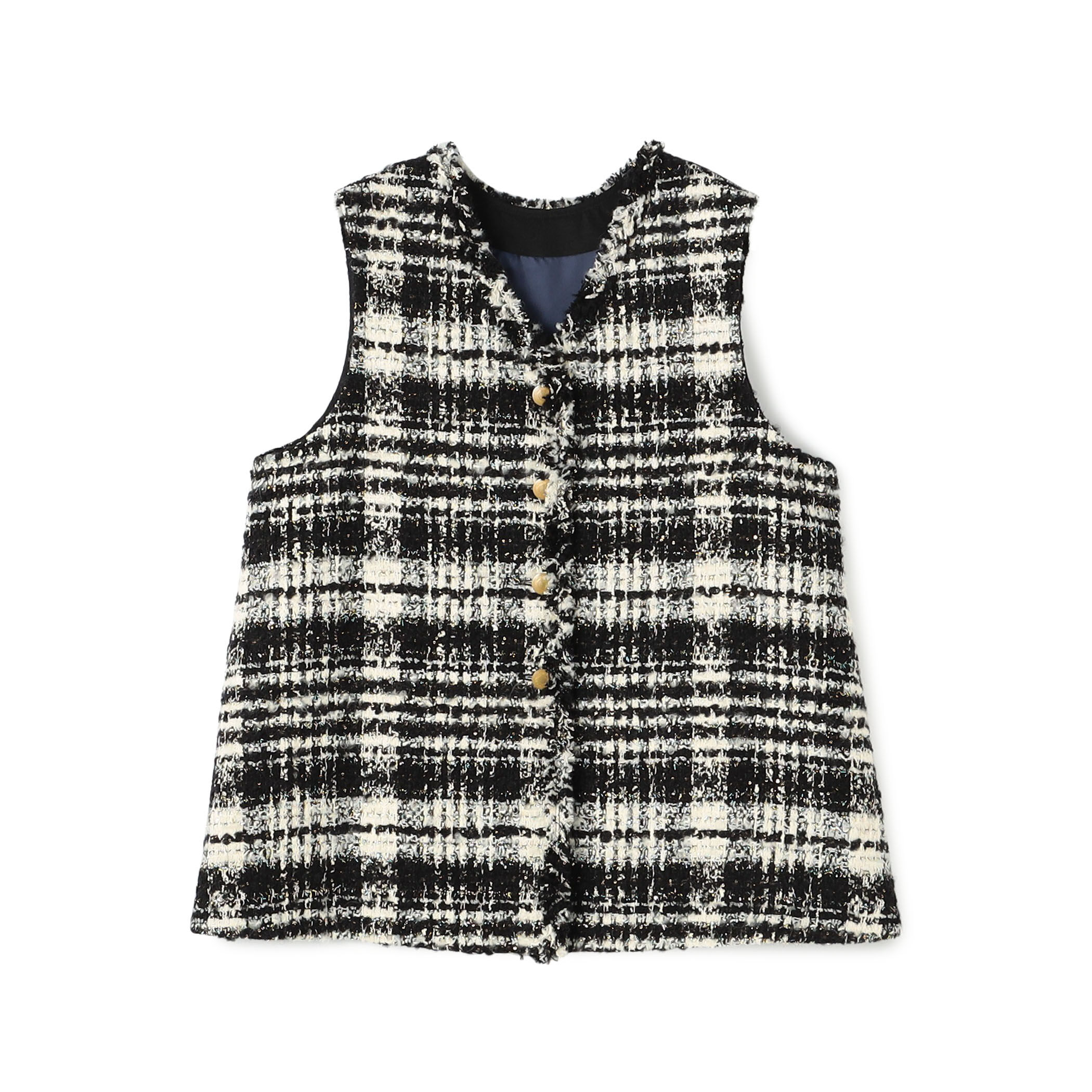 オーロラグレンチェック Vカラージレ｜トゥモローランド 公式通販