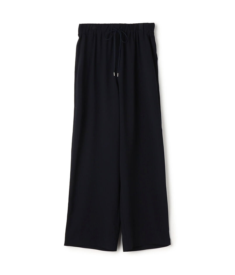【WEB先行予約】サブレジョーゼット ギャザーワイドパンツ