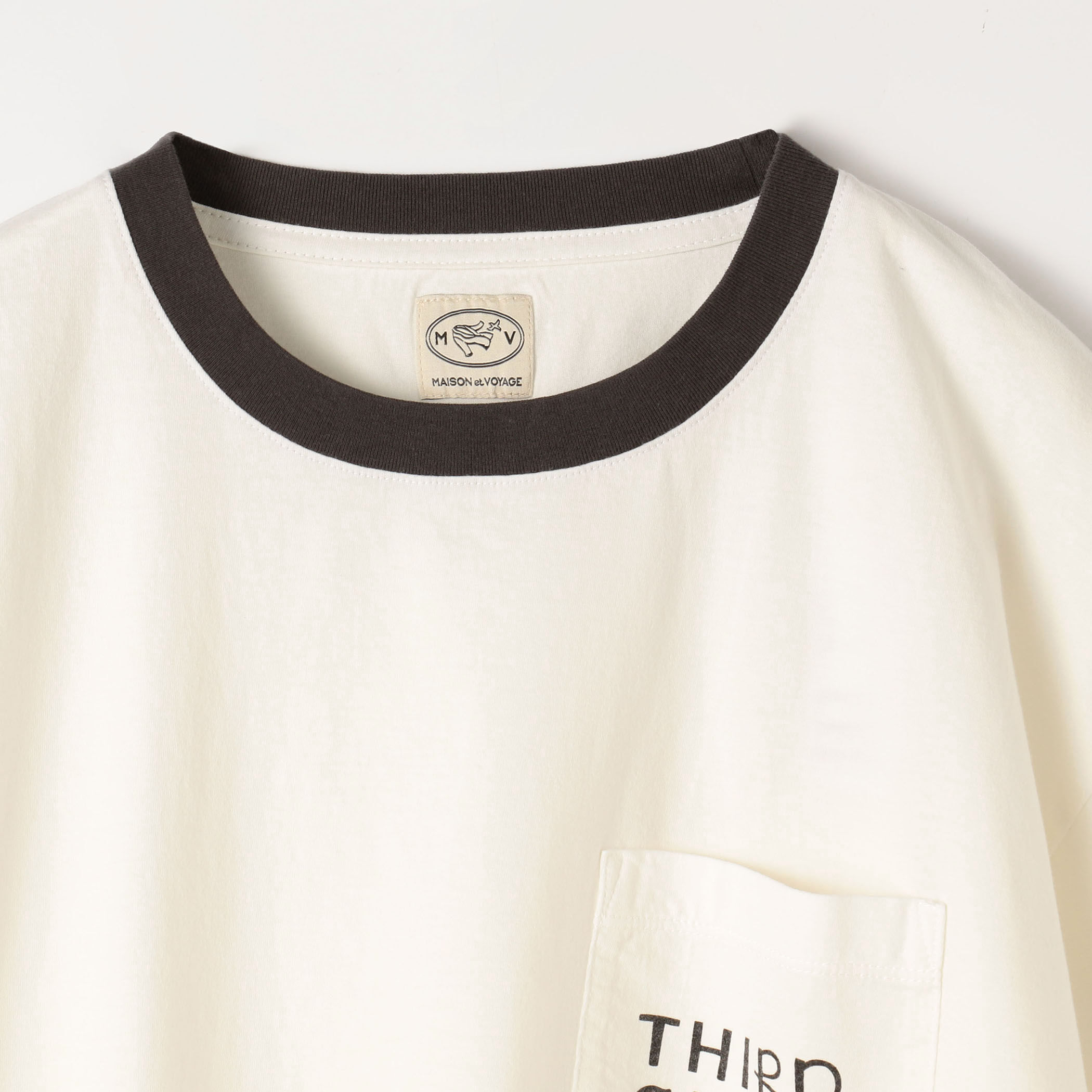 MAISON et VOYAGE コットン プリントTシャツ｜トゥモローランド