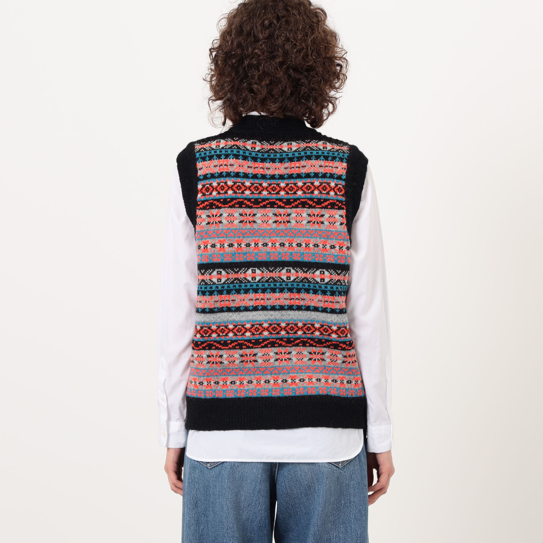 別注】Redeux FAIR ISLE VEST フェアアイル ニットベスト