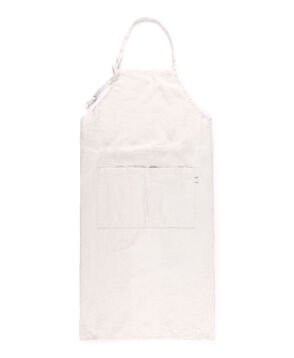 プレーンリネン エプロン