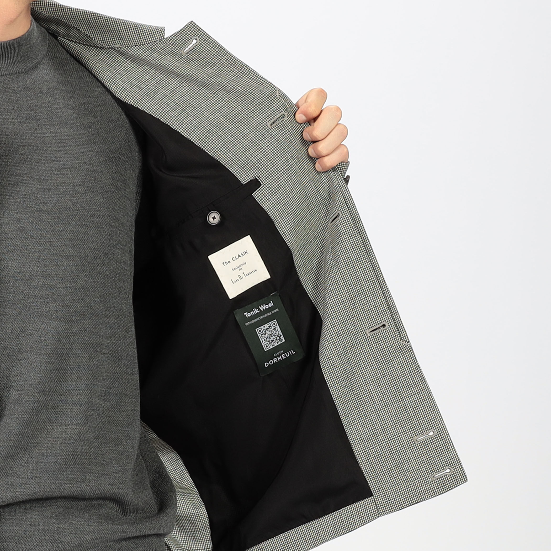 別注】The CLASIK NEW HARRINGTON DORMEUIL TONIK｜トゥモローランド