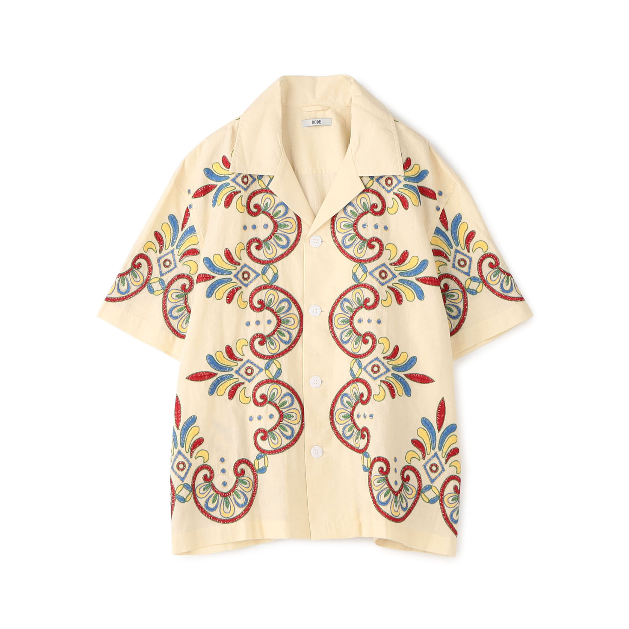 Embroidered Carnival Short Sleeve Shirt – BODE