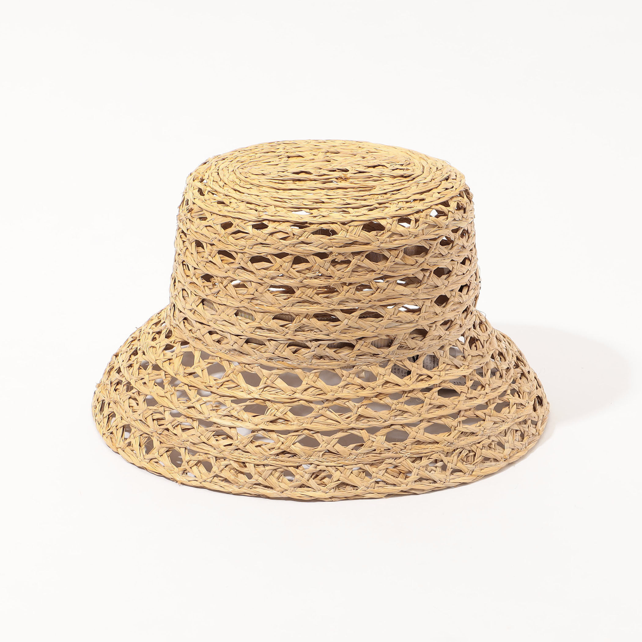 KIJIMA TAKAYUKI - RAFFIA BUCKET HAT -black- 23ss women