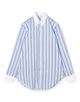 EASTMOND APPAREL コットン タブカラー ロングスリーブクレリックシャツ