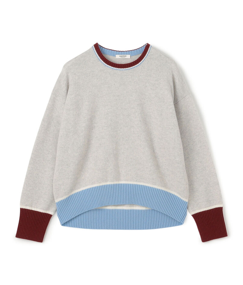 NZ LAMBS クルーネックプルオーバー