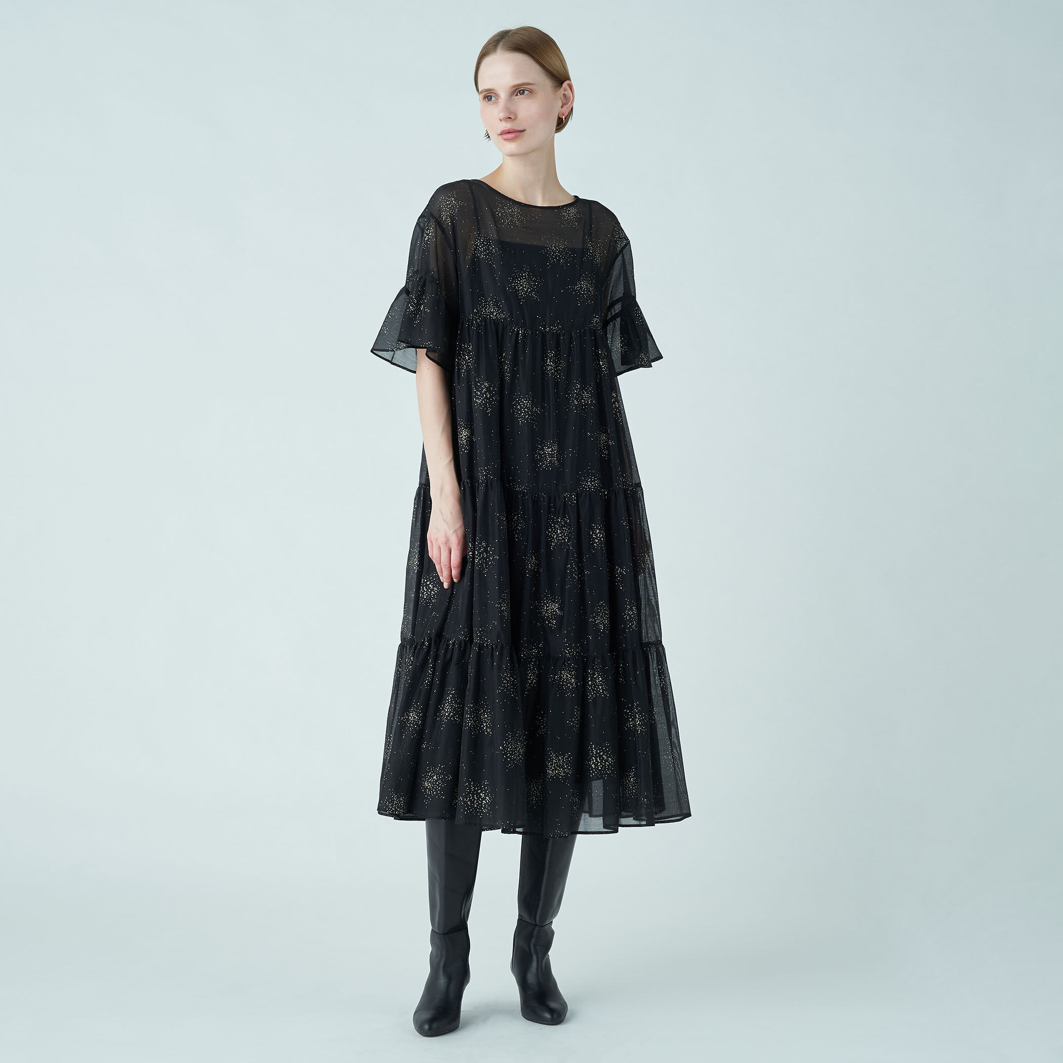 sea New York★フリルティアードワンピース★トゥモローランド sea New York☆フリルティアードワンピース☆トゥモローランド