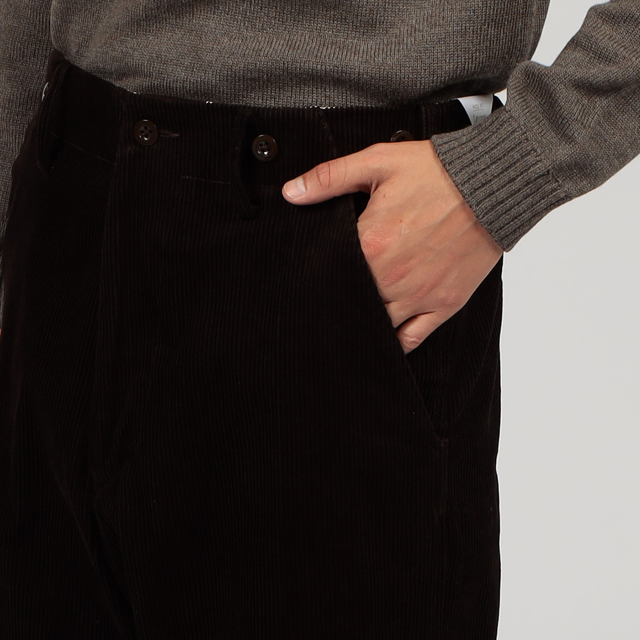 Tangent JOHAN SWEDISH CINCH BACK コーデュロイ トラウザーズ