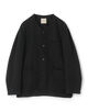 ウール カラーレスチョアジャケット DORMEUIL BARATHEA