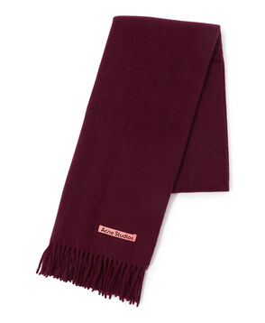 Acne Studios フリンジウール ナロースカーフ