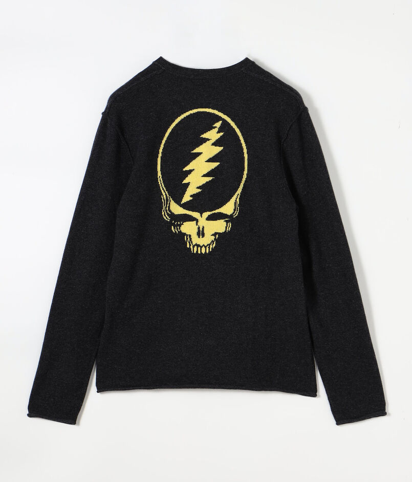 GRATEFUL DEAD リサイクルドカシミヤ バックプリントプルオーバー MRBC3426GM