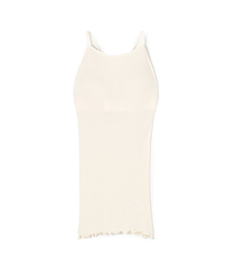 HAKUJI ウールコットン リブキャミソール HAKUJI ウールコットン リブキャミソール