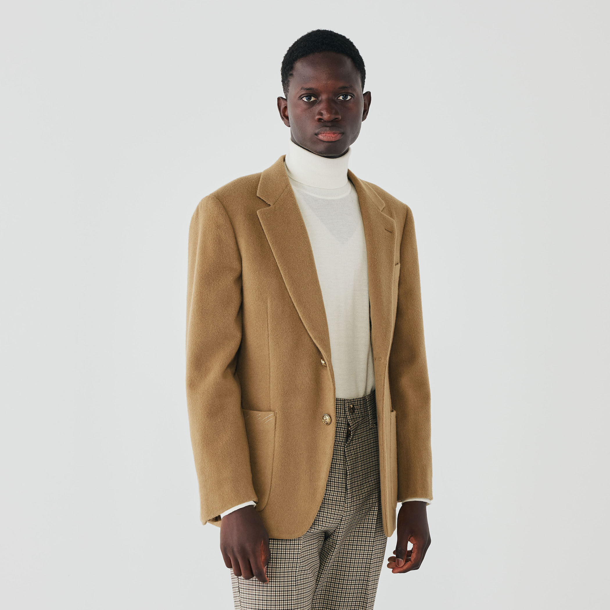 カシミヤビーバー ブレザー Joshua Ellis｜トゥモローランド 公式通販