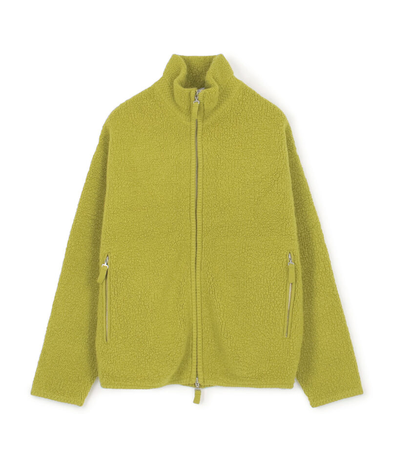TOMORROWLAND tricot ウールパイルニットブルゾン