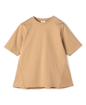 スーピマモクロディ ペプラムTシャツ