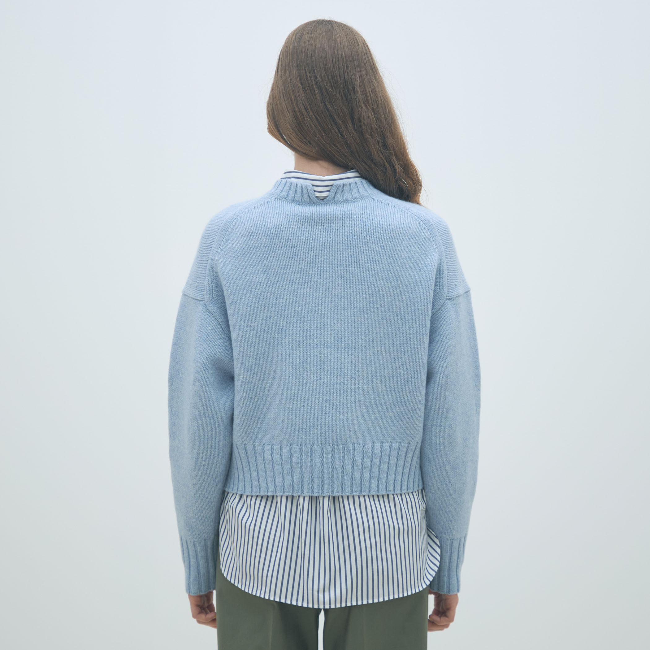 ラムカシミヤ クルーネックプルオーバー｜トゥモローランド 公式通販