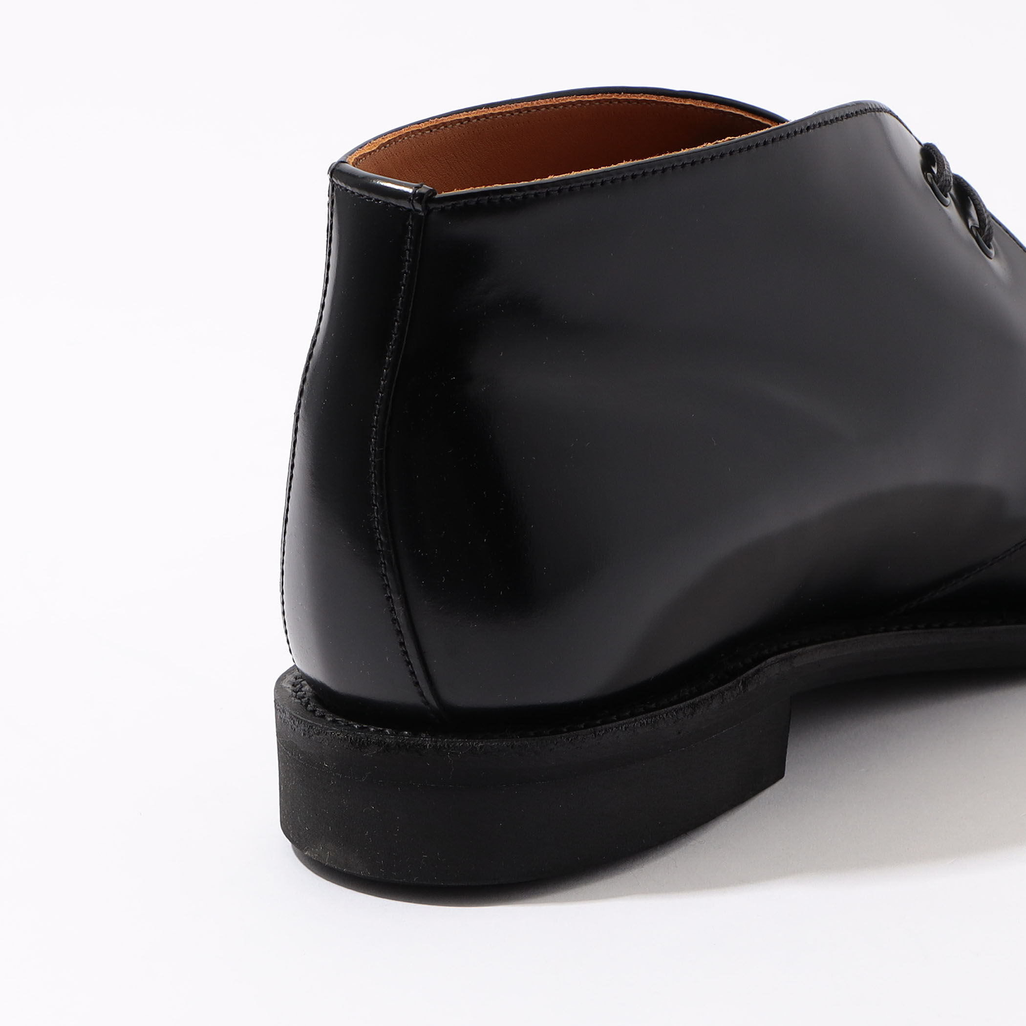 SANDERS ポリッシュドレザー チャッカブーツ 2676B｜トゥモローランド