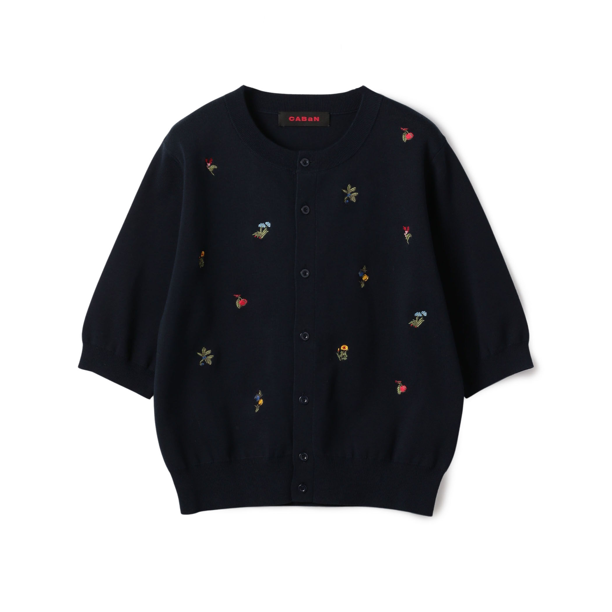CABaN GREEN SHOWER エンブロイダリーハーフスリーブ