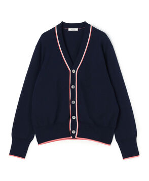 ドライコットン Vネックカーディガン
