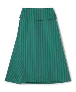 JIL SANDER ストライプフレアスカート