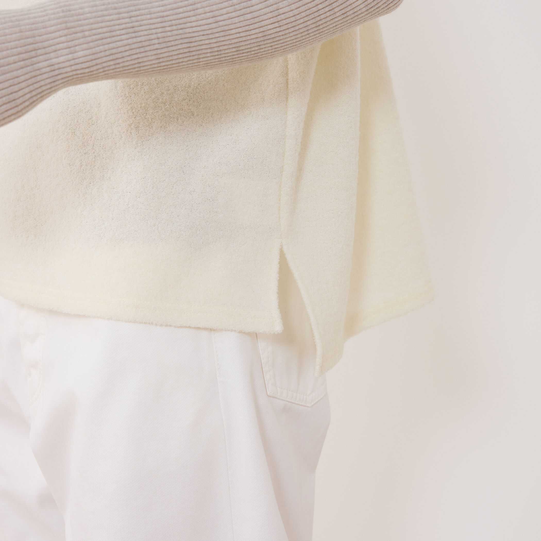 ファインブークレー ミドルネックベスト｜トゥモローランド 公式通販