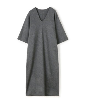 ミルドスムース Vネックワンピース