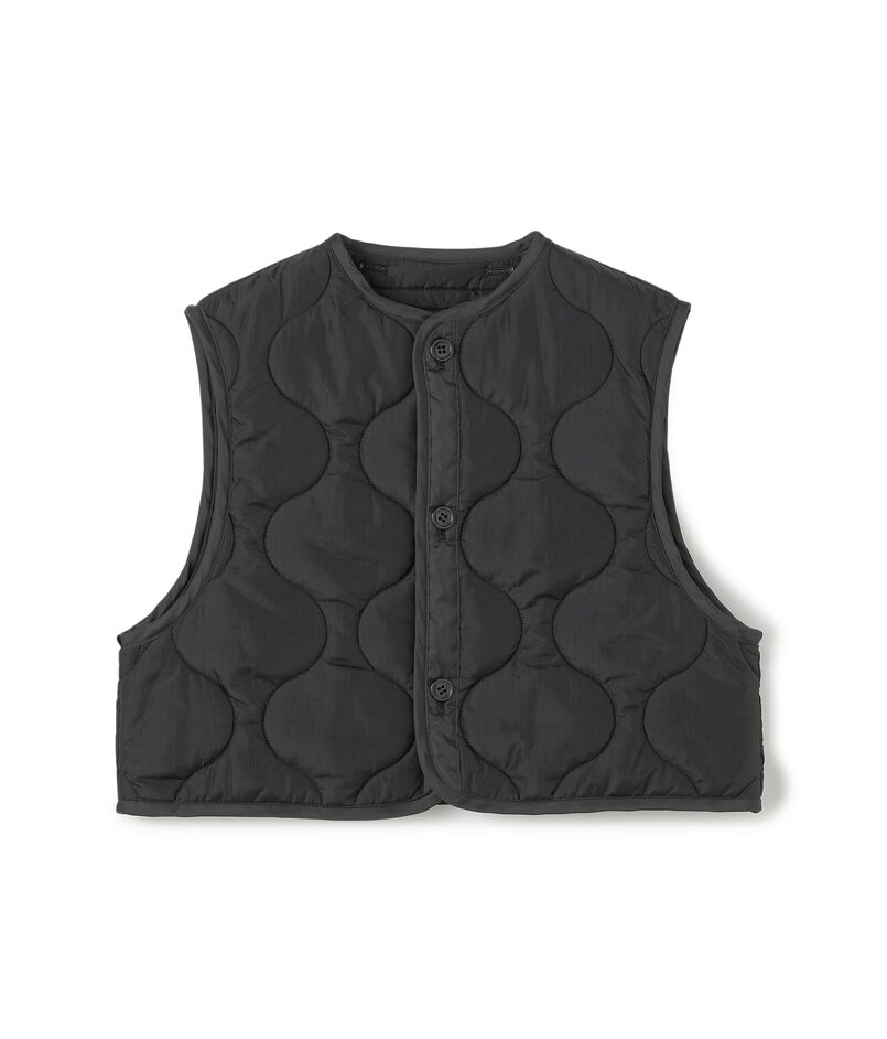 HYKE QUILTED CROPPED VEST