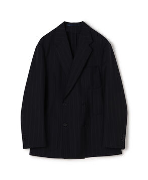 ウールモヘヤ ダブルブレステッド4Bジャケット