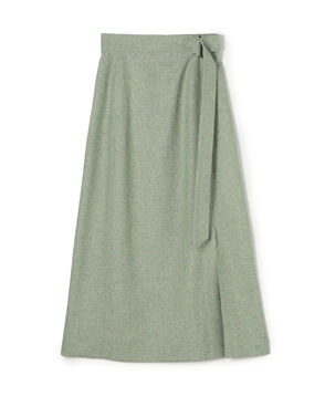 ネップツイード マキシスカート